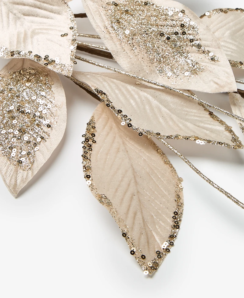 Holiday Lane Enchanted Forest Leaves Pick, Macy's Exclusive