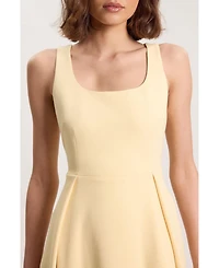 Karen Millen Women's Full Skirt Midi Dress