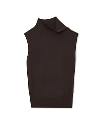 Reiss Women's Honey Sleeveless Slouch Neck Sweater