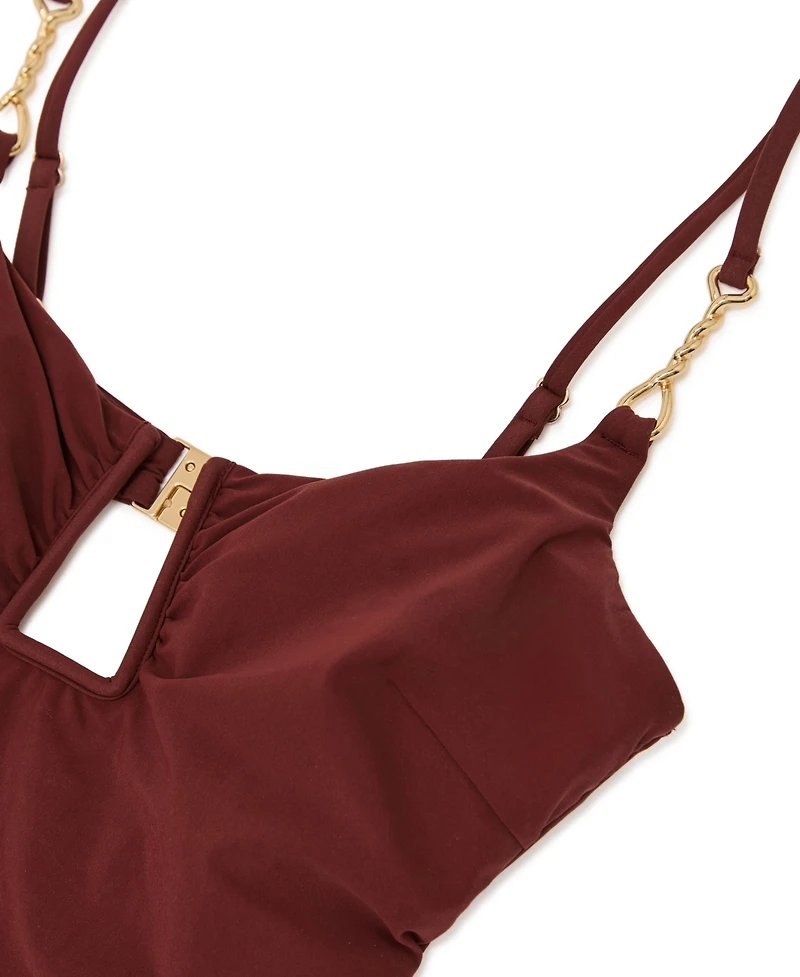 Reiss Women's Wrenna Cutout Detail Swimsuit