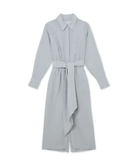 Reiss Women's Gianna Tie Detail Shirt Dress