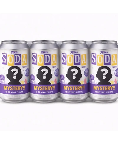 Funko Pack of 4 Surprise Mystery Funko Soda Figure Randomly Selected