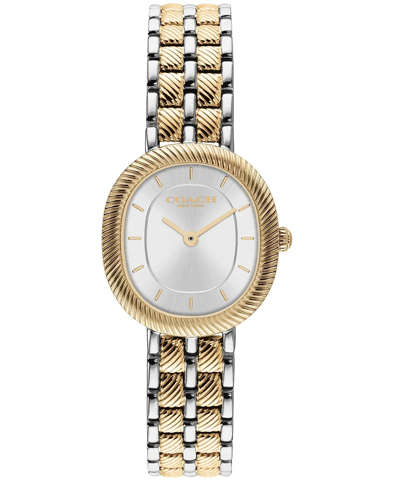 Coach Women's Harlow Two-Tone Stainless Steel Bracelet Watch 23.8mm