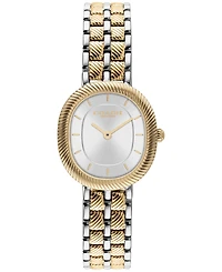 Coach Women's Harlow Two-Tone Stainless Steel Bracelet Watch 23.8mm