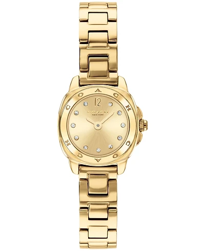 Coach Women's Kitt Gold-Tone Stainless Steel Bracelet Watch 21mm