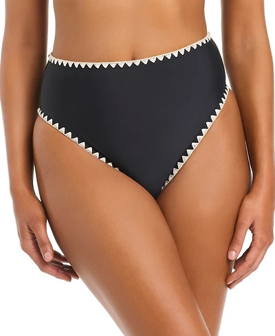 Bar Iii Women's Desert Muse High-Leg High Rise Swim Bottoms, Macy's Exclusive
