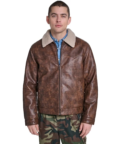 Levi's Men's Sherpa Collar Rancher Jacket