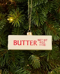 Holiday Lane Foodie & Spirits Butter Ornament, Macy's Exclusive