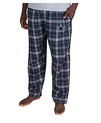 Concepts Sport Men's Navy Dallas Cowboys Ultimate Plaid Flannel Pants