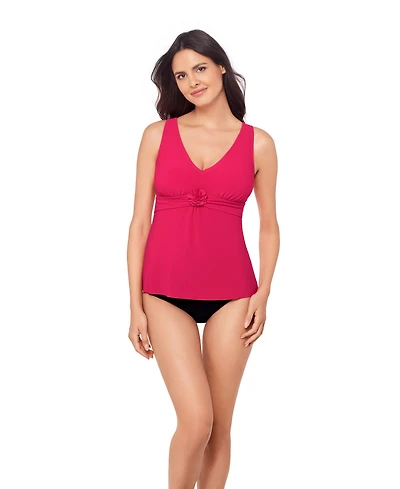 Magicsuit Women's Solids Hadee V-Neck Tankini Top