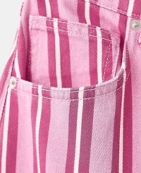 Mango Women's Straight-Fit Striped Jeans
