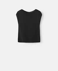 Mango Women's Short-Sleeved Knitted Sweater