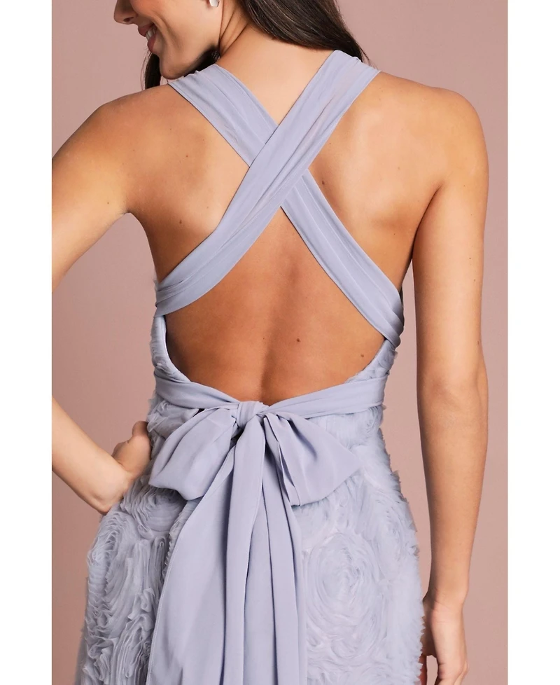 Coast Women's Embroidered Tie Back Maxi Dress