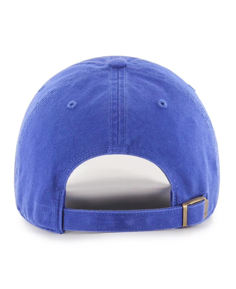 '47 Brand Men's Blue New York Knicks Archway Clean Up Adjustable Hat
