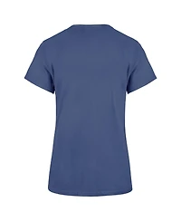 Profile Women's Blue New York Knicks Plus Comeback V-Neck T-Shirt