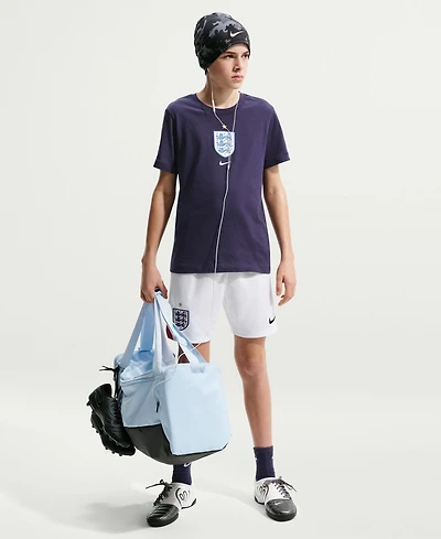 Nike Big Boys and Girls Navy England National Team Crest T-Shirt