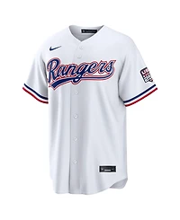 Nike Men's Corey Seager White Texas Rangers Usa 250 Fourth of July Stadium Jersey