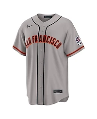 Nike Men's Jung Hoo Lee Gray San Francisco Giants Usa 250 Fourth of July Stadium Jersey