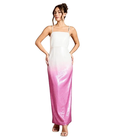 Coast Women's Sequin Square Neck Maxi Dress