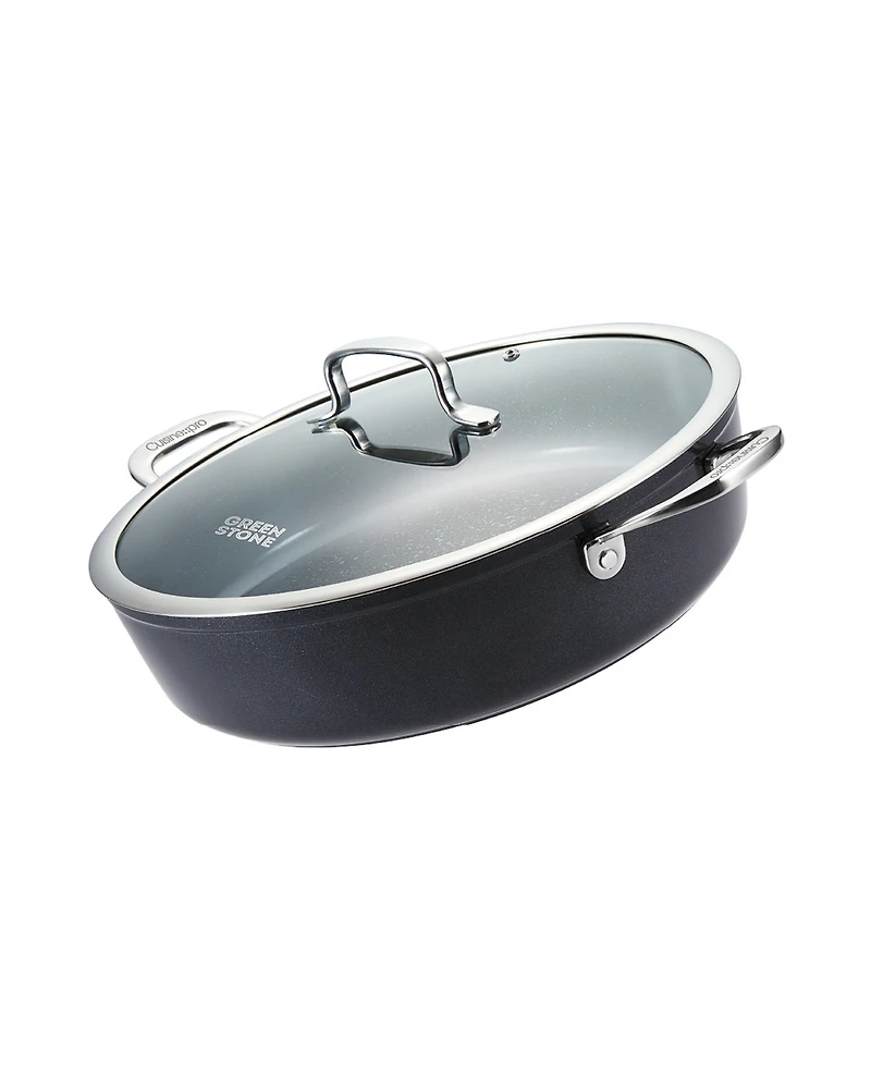 Cuisine::pro Green Stone 6.1-Quart Ultimate Pan with Lid