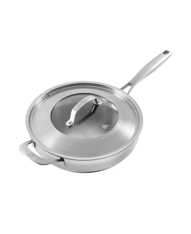 Cuisine::pro iD3 Stainless steal 3.5-Quart Saute Pan with Lid
