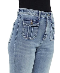 KanCan Women's Carrie High Rise Vintage Bootcut Jeans
