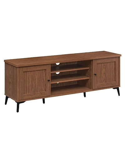 Slickblue Tv Stand for 65" TVs with 2 Doors Mid-Century Modern Design