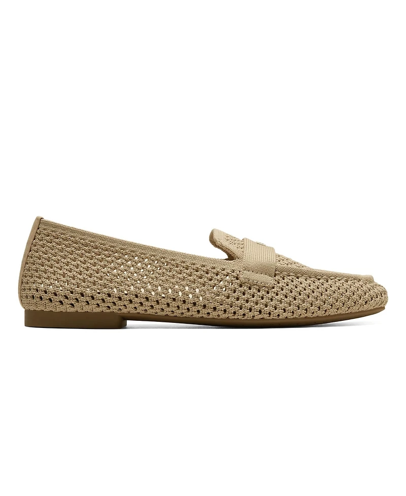 Vivaia Women's Silvie Square-Toe Icon Loafers