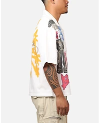 Loiter Men's Scrap Book Button Up Shirt