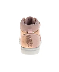 Kensie Girl Girls ( 7 to 12 ) Glitter Star Fashion Shoes with Hook-and-Loop Strap (Toddler/Little Kid)