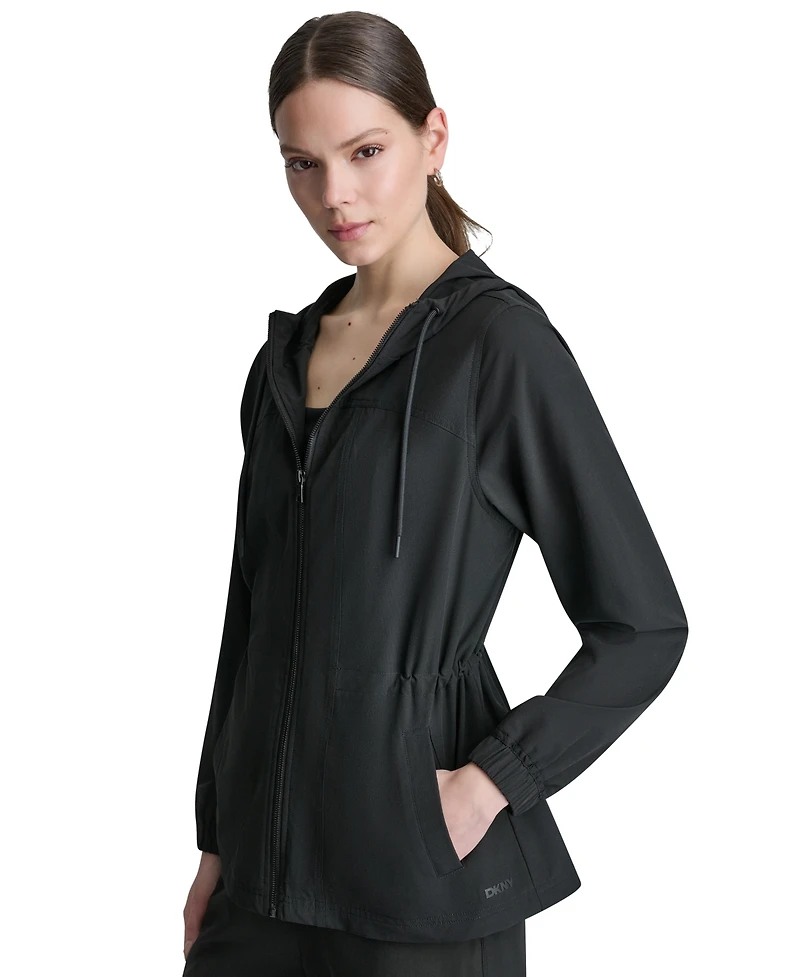 Dkny Sport Women's Hooded Anorak Jacket