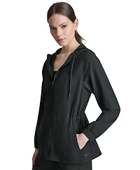 Dkny Sport Women's Hooded Anorak Jacket