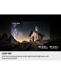 Samsung QN65S85HAEXZA 65" 4K Oled Smart Tv with Dolby Atmos with a Year Amber Protection Plan (2026