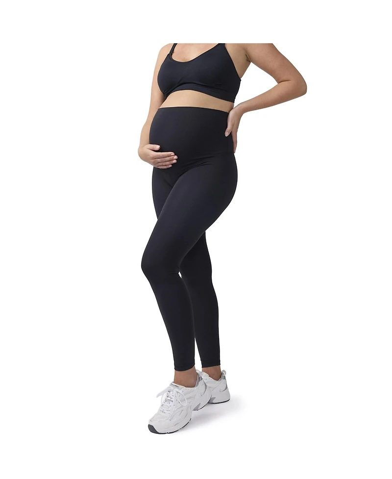 Ingrid + Isabel Maternity Contour Active Legging Bike Short ( 2-pack )