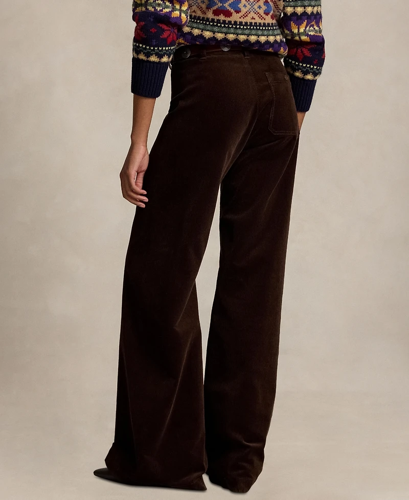 Polo Ralph Lauren Women's Beaton Corduroy Flared Pants