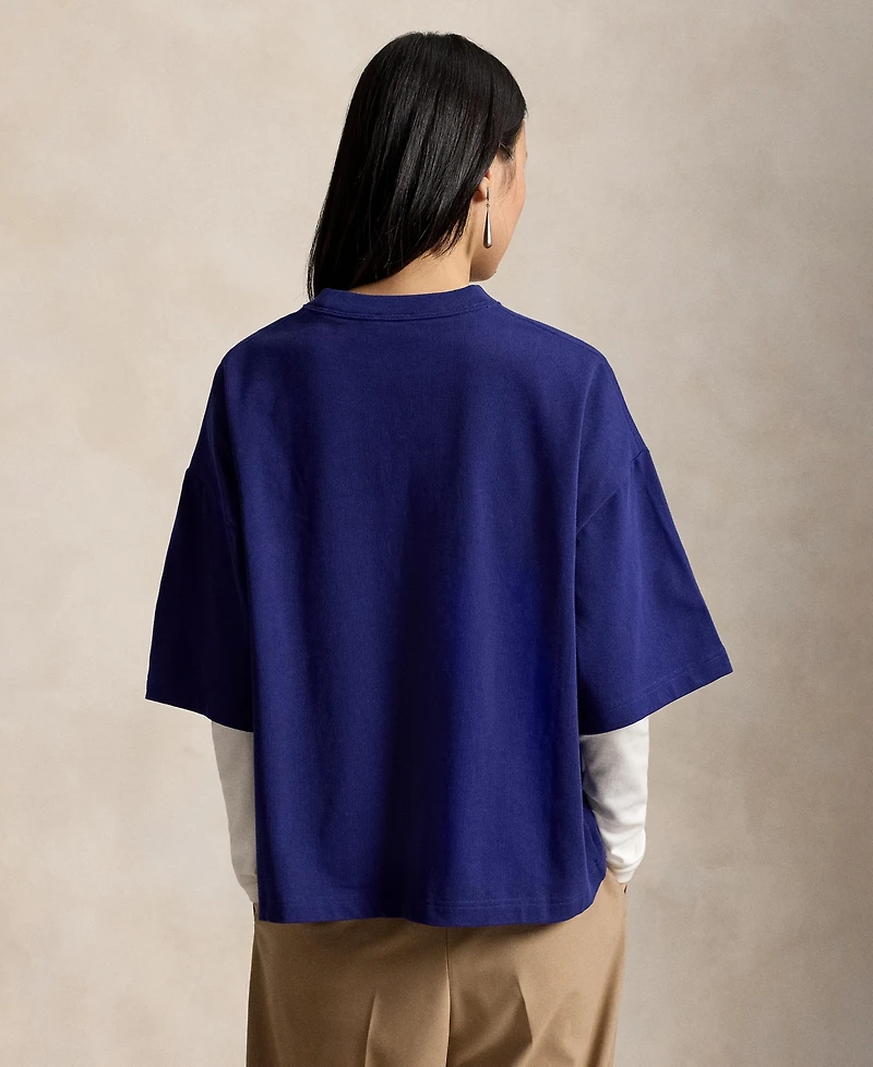 Polo Ralph Lauren Women's Oversized Cotton Jersey T-Shirt