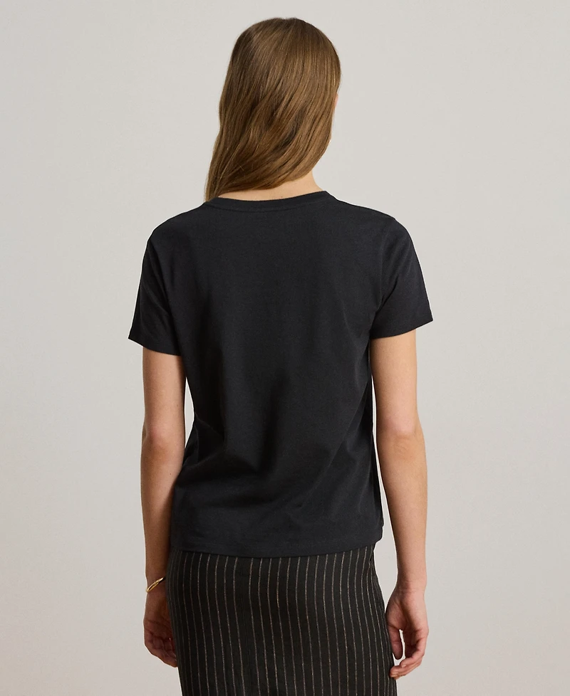 Lauren Ralph Women's Crewneck Short-Sleeve T-Shirt