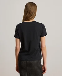 Lauren Ralph Women's Crewneck Short-Sleeve T-Shirt