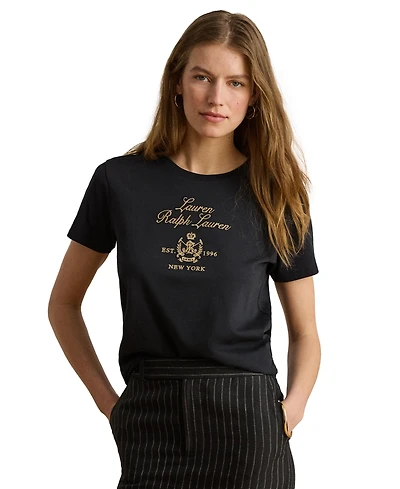 Lauren Ralph Women's Crewneck Short-Sleeve T-Shirt