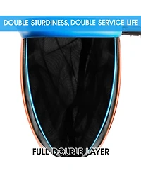 Xdovet Pool Net Rake Double Layer Heavy Duty Fine Mesh No Pole