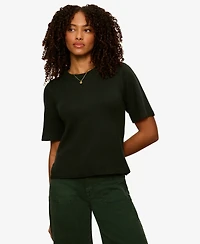 Sanctuary Petite Perfect Short-Sleeve Sweater T-Shirt