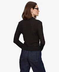 Sanctuary Petite Juno Textured Button-Front Shirt