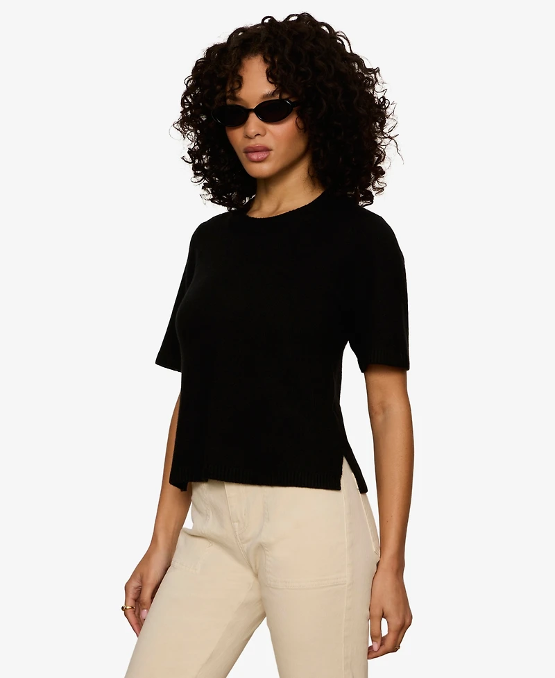 Sanctuary Petite Perfect Short-Sleeve Sweater T-Shirt