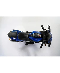 Yobtop Kids Electric Motorcycle 12V - Training Wheels Ride On Toy, Manual Throttle, Drive By Hand, Car for Boys Girls 3-6 Years Old