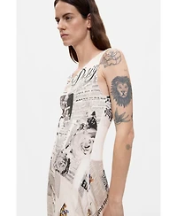 Desigual Women's Sleeveless printed dress