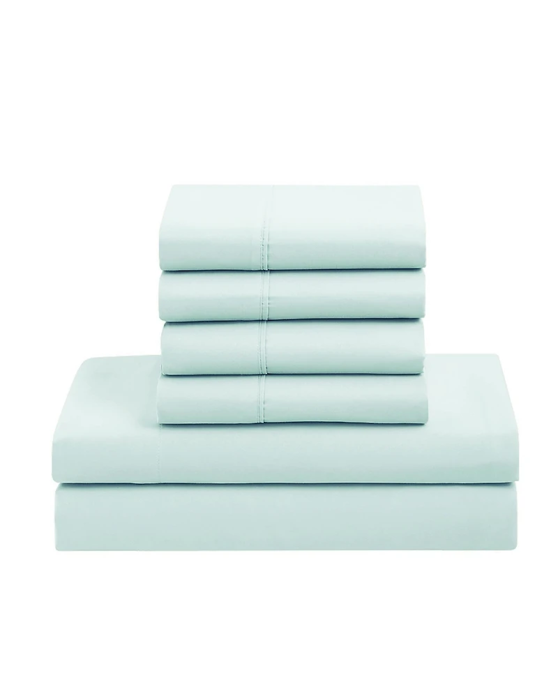 Sweet Home Collection Down Alternative Microfiber 7-Piece Comforter Set, Twin/Twin Xl