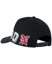 True Religion Men's Bold Logo Horseshoe Baseball Hat