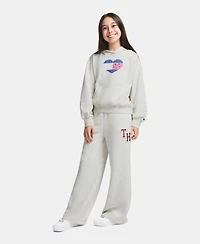 Tommy Hilfiger Girls' 7-16 Long-Sleeve Hoodie