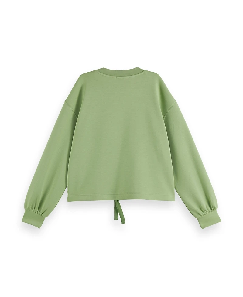 Scotch & Soda Women's V-Neck Modal Sweatshirt
