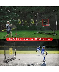 Aoligeijs 6x6ft Baseball Field Training Equipment